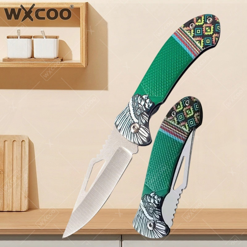 Kitchen Gadgets And Equipment - سكين قابل للطي من الفولاذ المقاوم