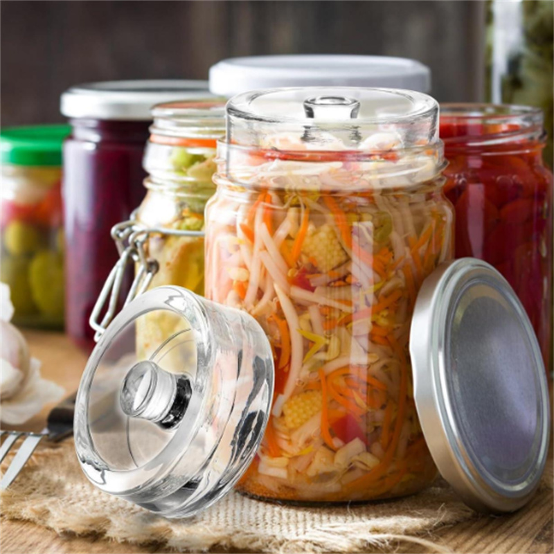 Kitchen Gadgets And Equipment - 1 قطعة أوزان الزجاج المخمر واضح