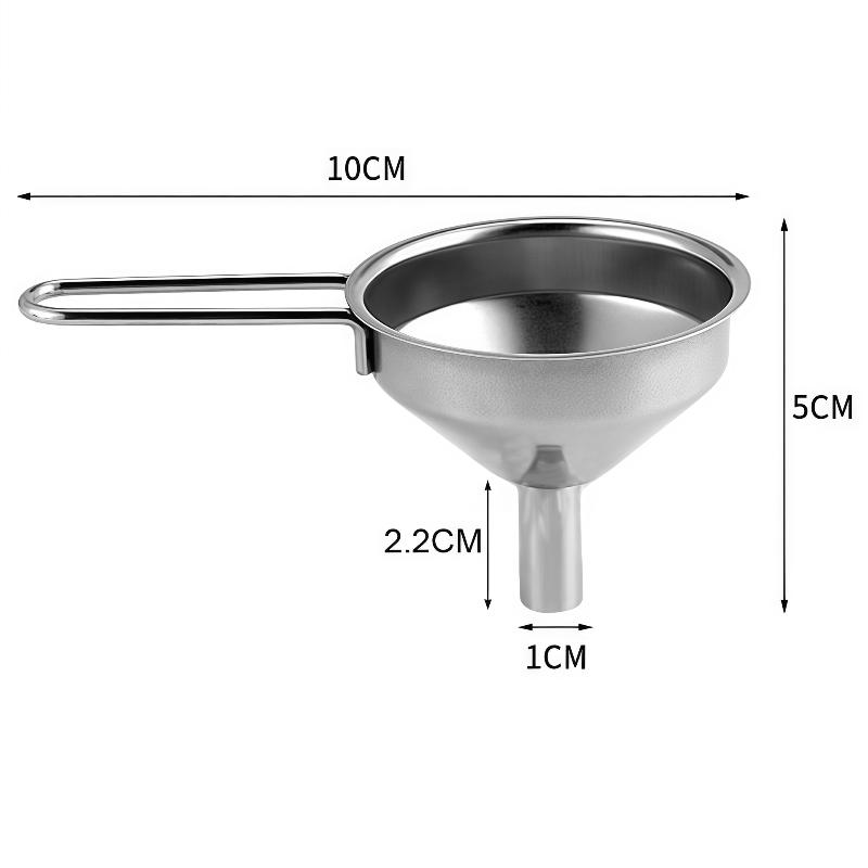 Kitchen Gadgets And Equipment - قمع معدني صغير من الفولاذ المقاوم