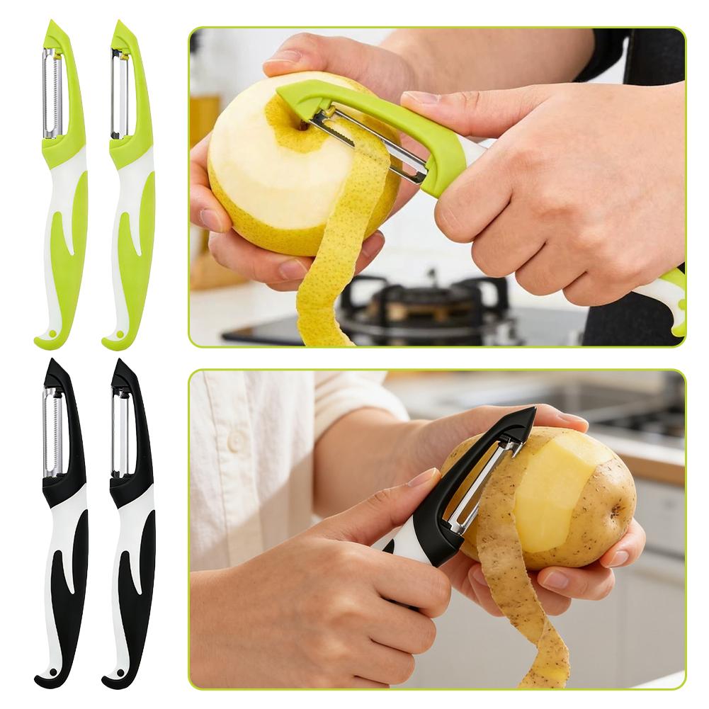 Kitchen Gadgets And Equipment - قطاعة خضروات من الفولاذ المقاوم للصدأ،