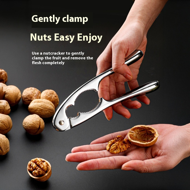 Kitchen Gadgets And Equipment - الفولاذ المقاوم للصدأ دليل الجوز المفرقع