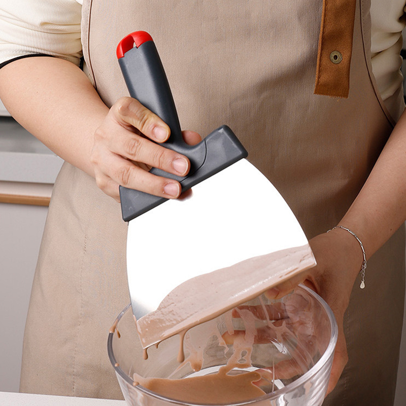 Healthy Kitchen Gadgets - الفولاذ المقاوم للصدأ العجين مكشطة طلاء