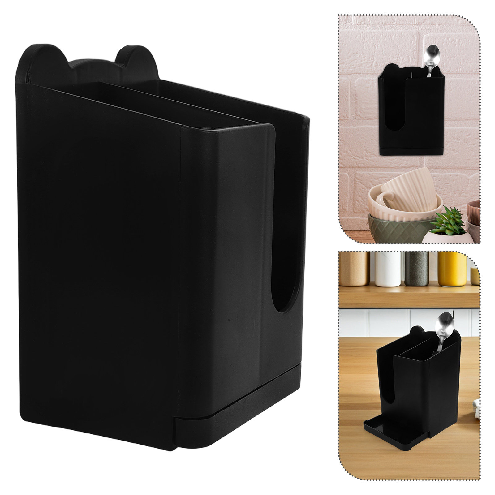 Kitchen Utensil Holder - حامل عيدان الطعام والملعقة المثبت على
