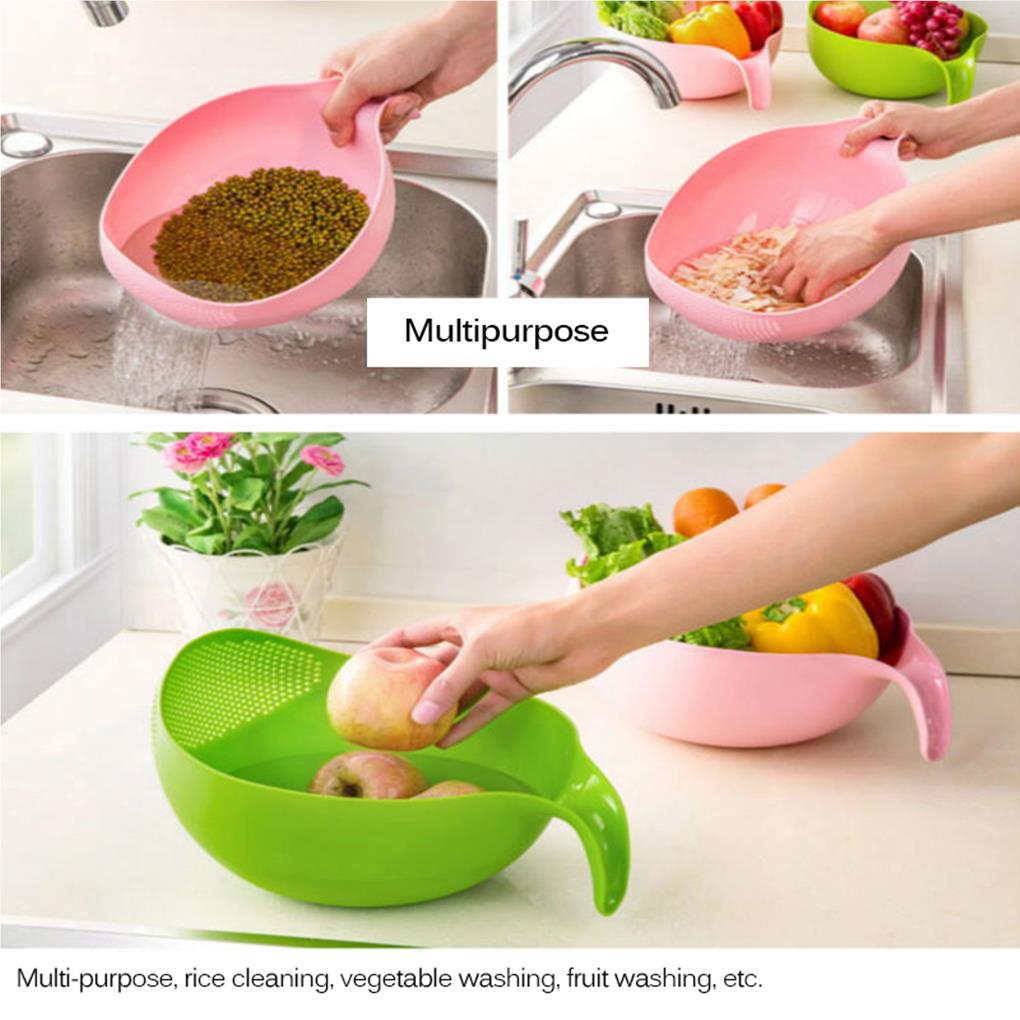 جديد المحمولة الغذاء الصف البل - مراجعة Kitchen Gadgets Rice Filter وسعره