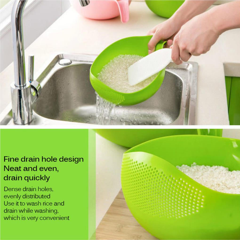 جديد المحمولة الغذاء الصف البل - مراجعة Kitchen Gadgets Rice Filter وسعره
