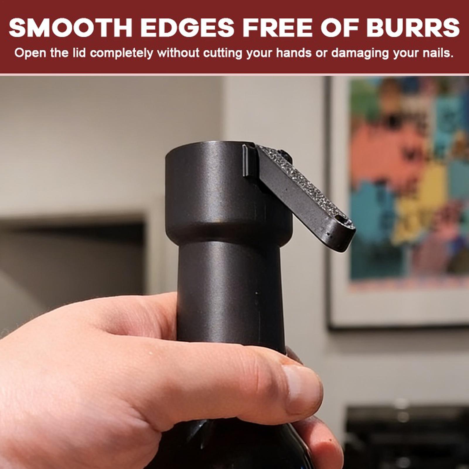 فتاحة زجاجات البيرة مريحة وموف - مراجعة Kitchen Gadgets Men وسعره