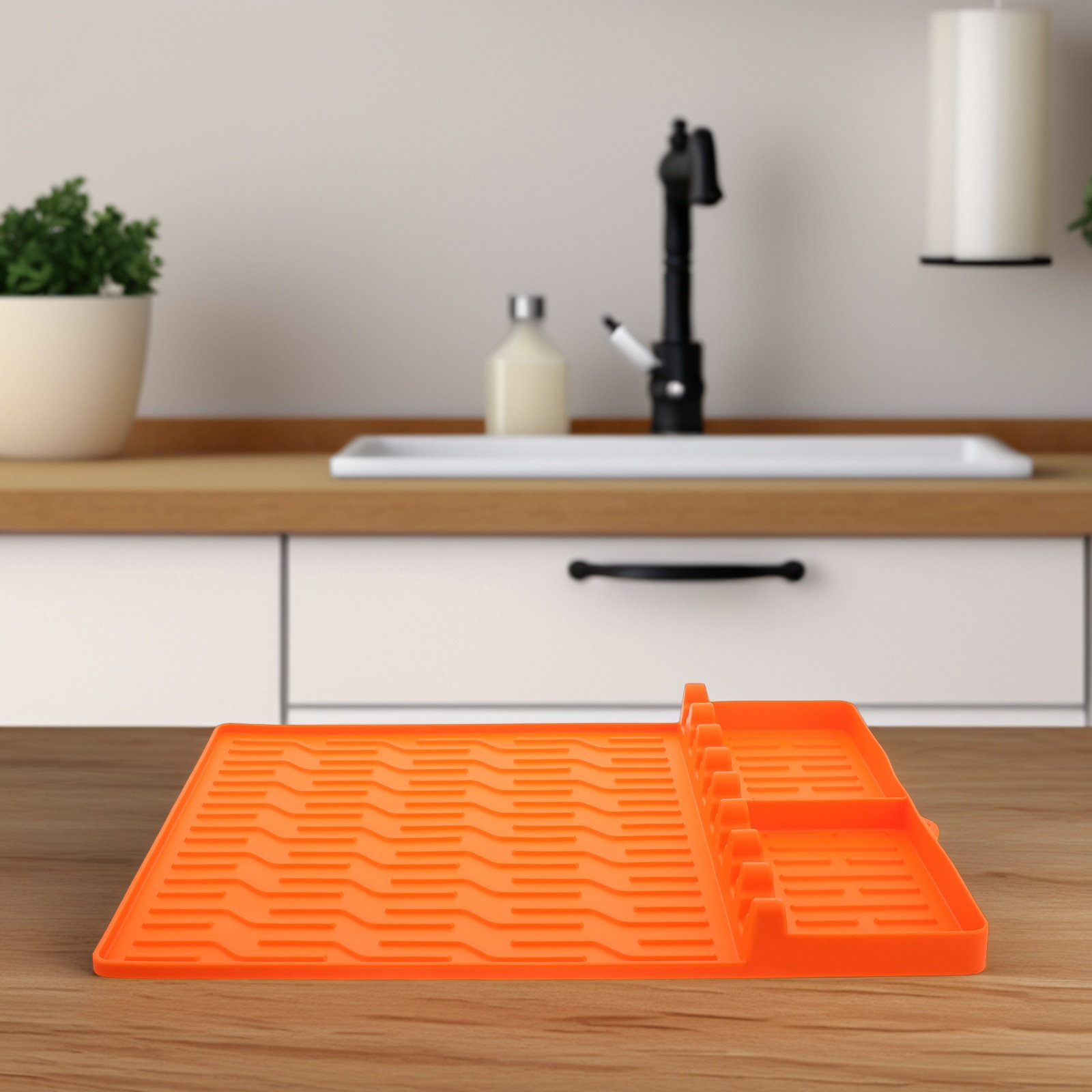 حصيرة طهي من السيليكون مقاومة  - مراجعة Kitchen Utensil Holder وسعره
