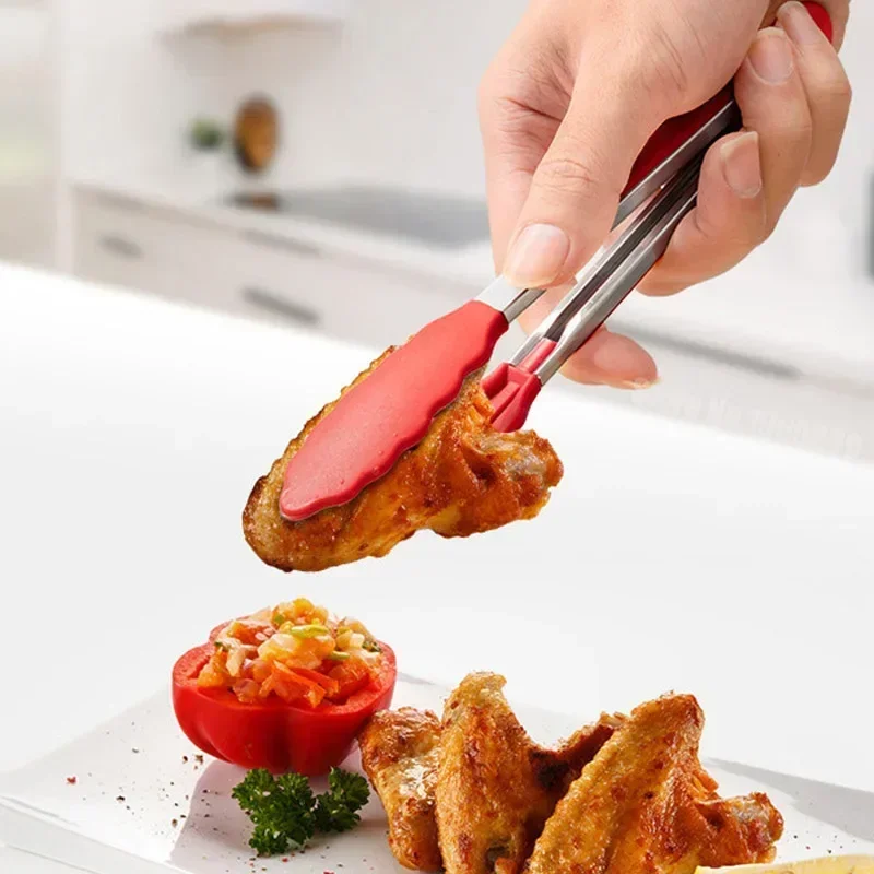 7 بوصة عدم الانزلاق ملقط طعام  - مراجعة Kitchen Gadgets And Equipment وسعره