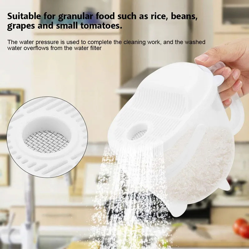غسالة أرز أوتوماتيكية سريعة، م - مراجعة Kitchen Gadgets Rice Filter وسعره