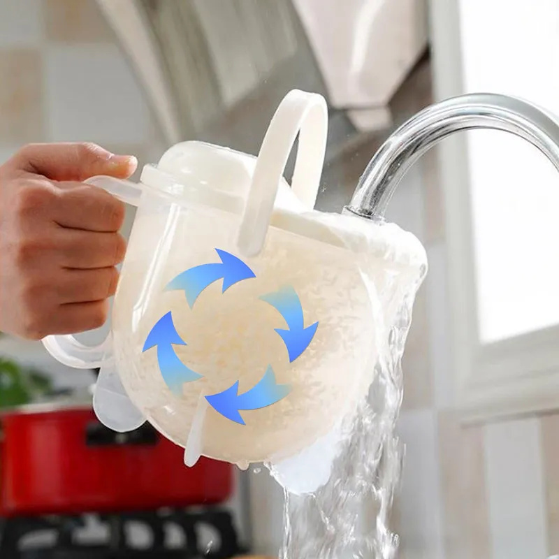 غسالة أرز أوتوماتيكية سريعة، م - مراجعة Kitchen Gadgets Rice Filter وسعره