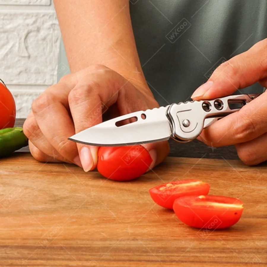 سكين قابل للطي من WXCOO، سكين  - مراجعة Kitchen Gadgets Oxo وسعره