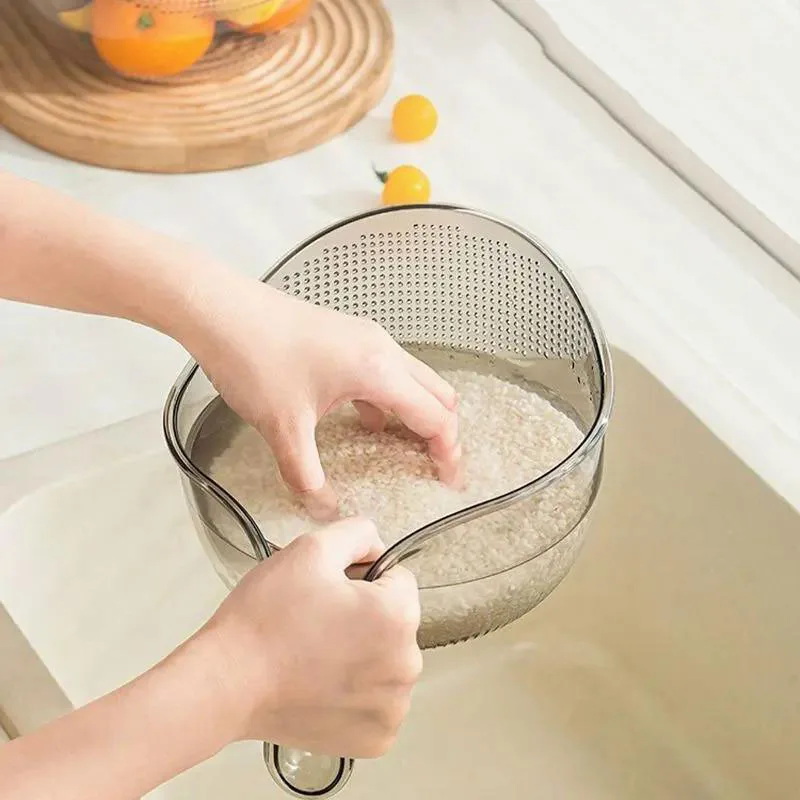 أداة غسيل المطبخ، فلتر غسيل ال - مراجعة Kitchen Gadgets Rice Filter وسعره