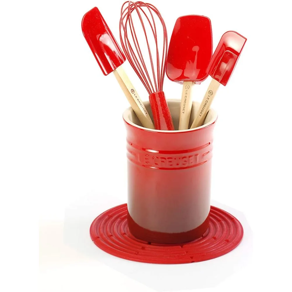 حامل أدوات مطبخ من الخزف الحجر - مراجعة Kitchen Utensil Holder وسعره