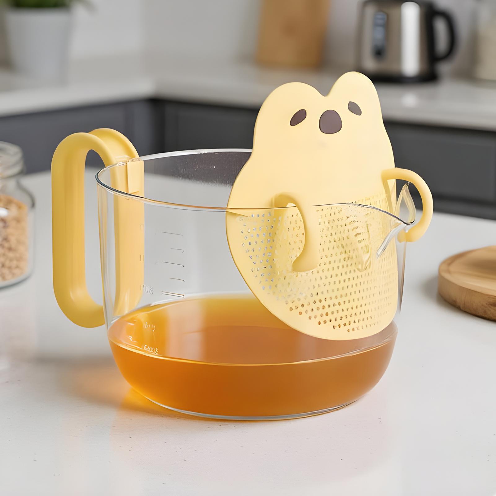 كوب قياس كوب فلتر البيض للمطبخ - مراجعة Kitchen Gadgets Rice Filter وسعره