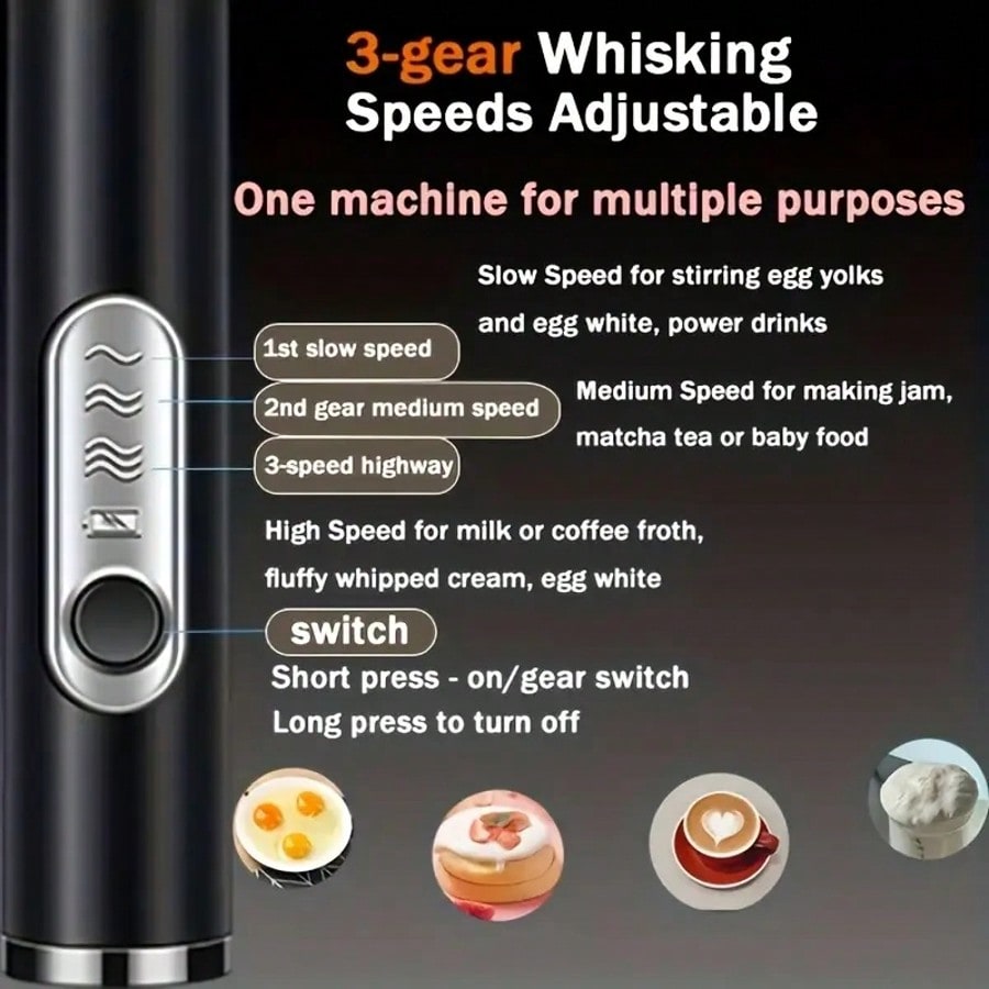 خلاط كهربائي محمول، خفاقة بيض، - مراجعة Kitchen Gadgets And Equipment وسعره