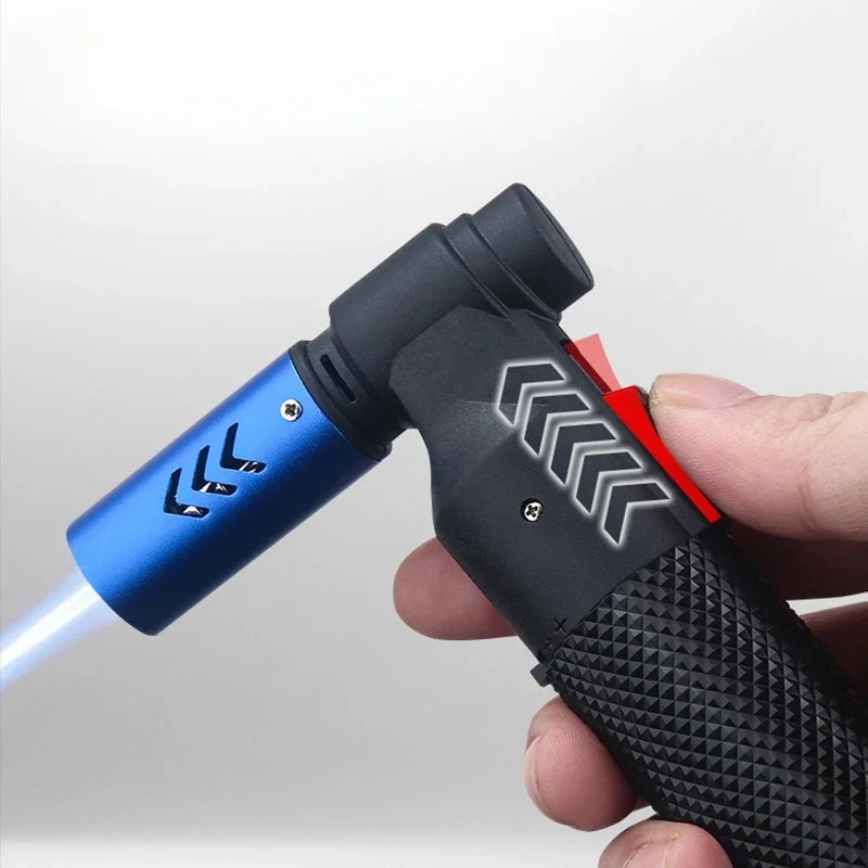 ولاعة شعلة غاز زرقاء نفاثة مقا - مراجعة Kitchen Gadgets Men وسعره