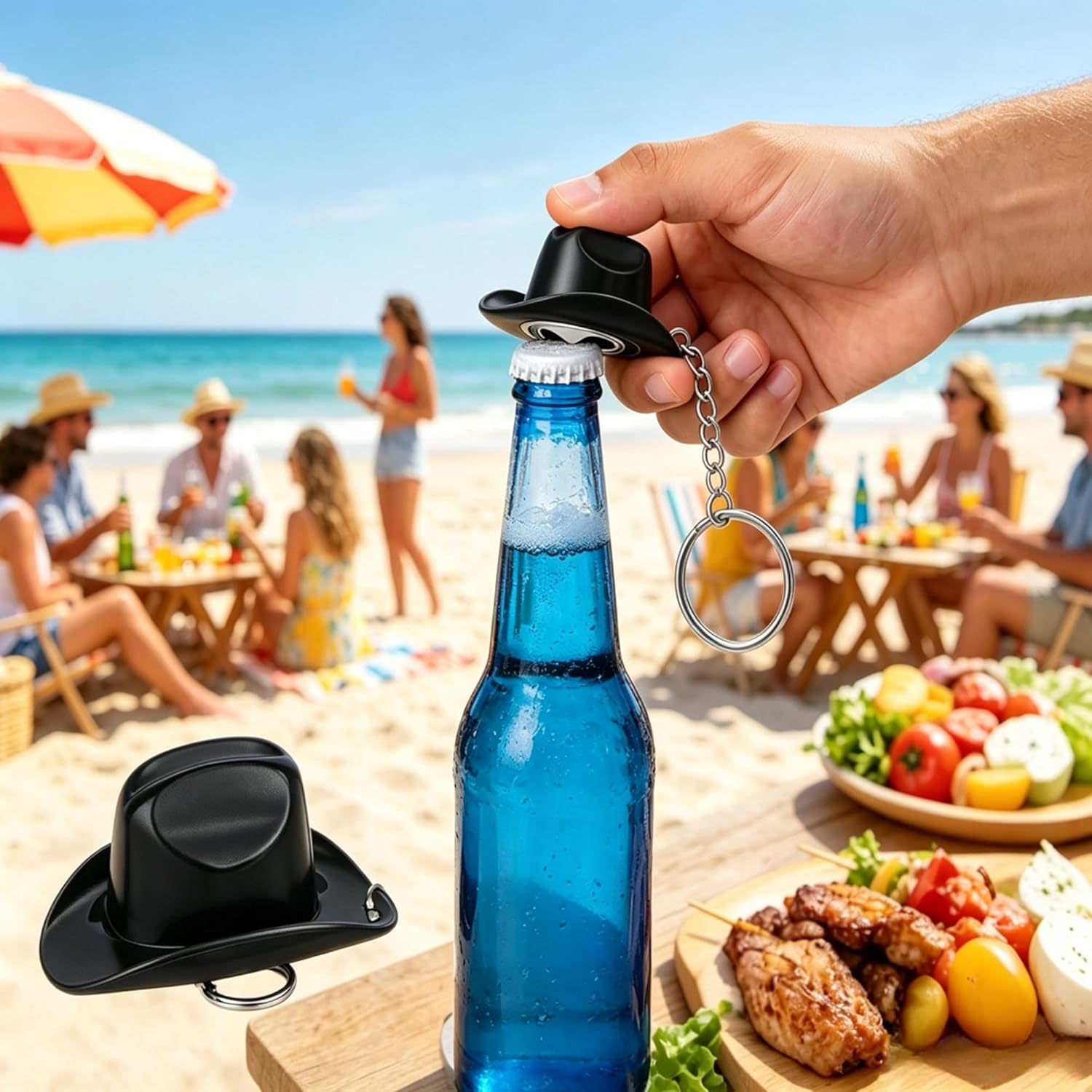 فتاحة زجاجات بتصميم قبعة رعاة  - مراجعة Kitchen Gadgets Men وسعره