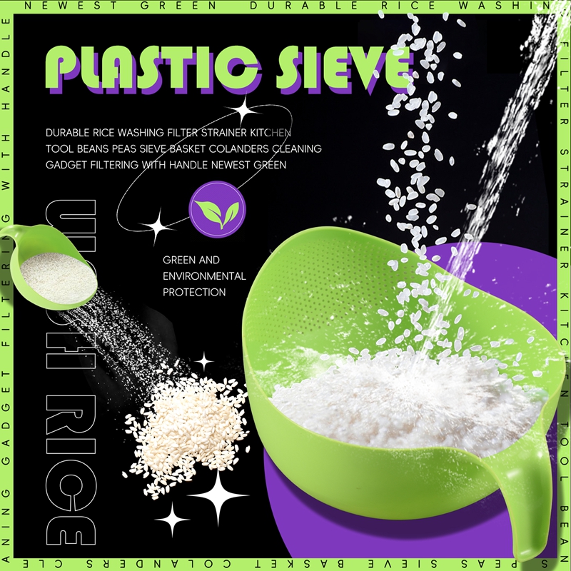 الأرز غسل مصفاة الفلتر أداة ال - مراجعة Kitchen Gadgets Rice Filter وسعره