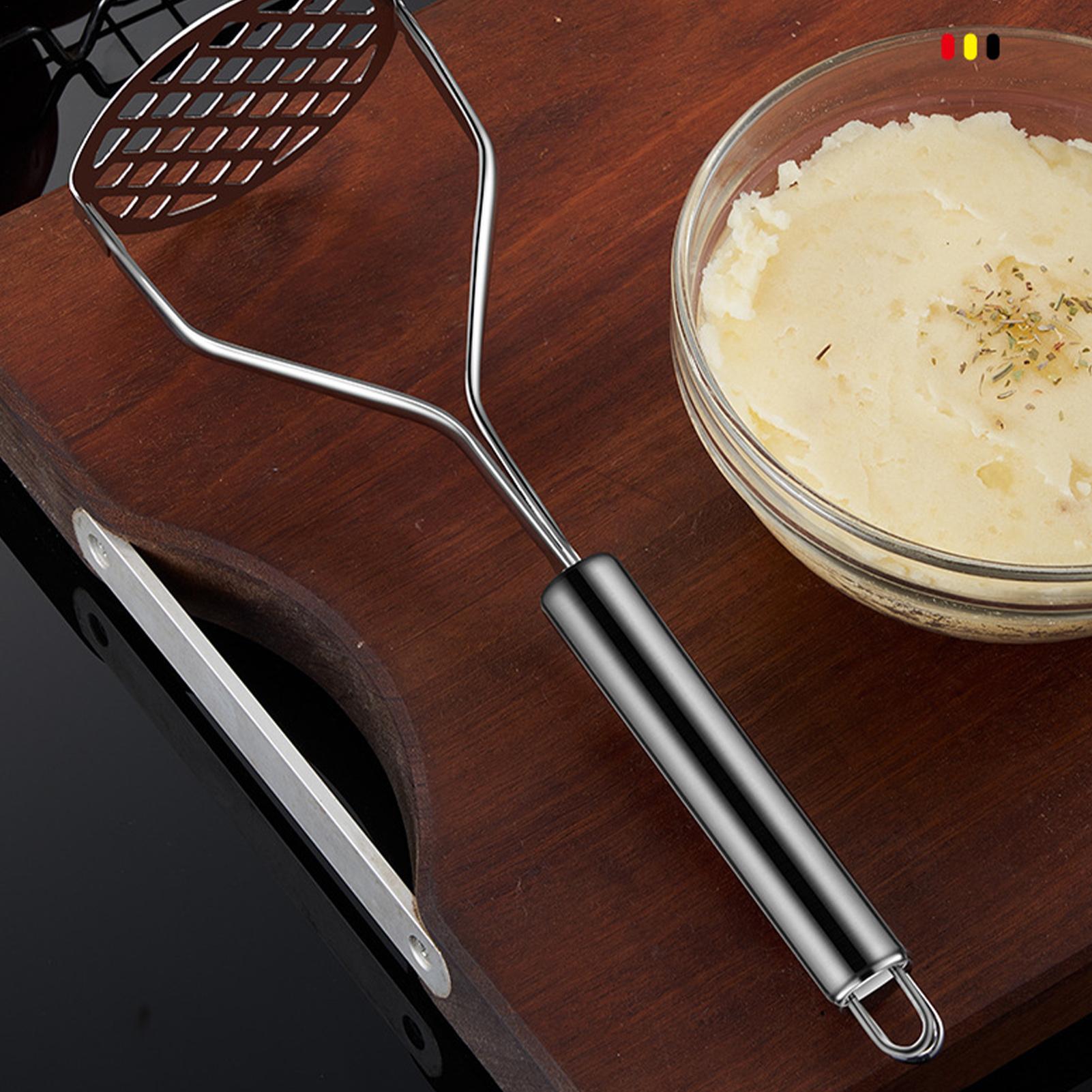مكبس بطاطس يدوي من الفولاذ الم - مراجعة Kitchen Gadgets Men وسعره