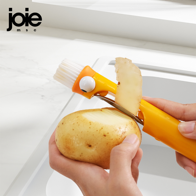 مقشرة وفرشاة متعددة الوظائف من - مراجعة Kitchen Gadgets Joie وسعره